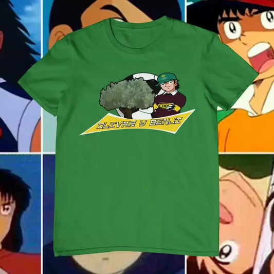 Camiseta Olivar y Benji - camiseta divertida de parodia y humor original | Origenial
