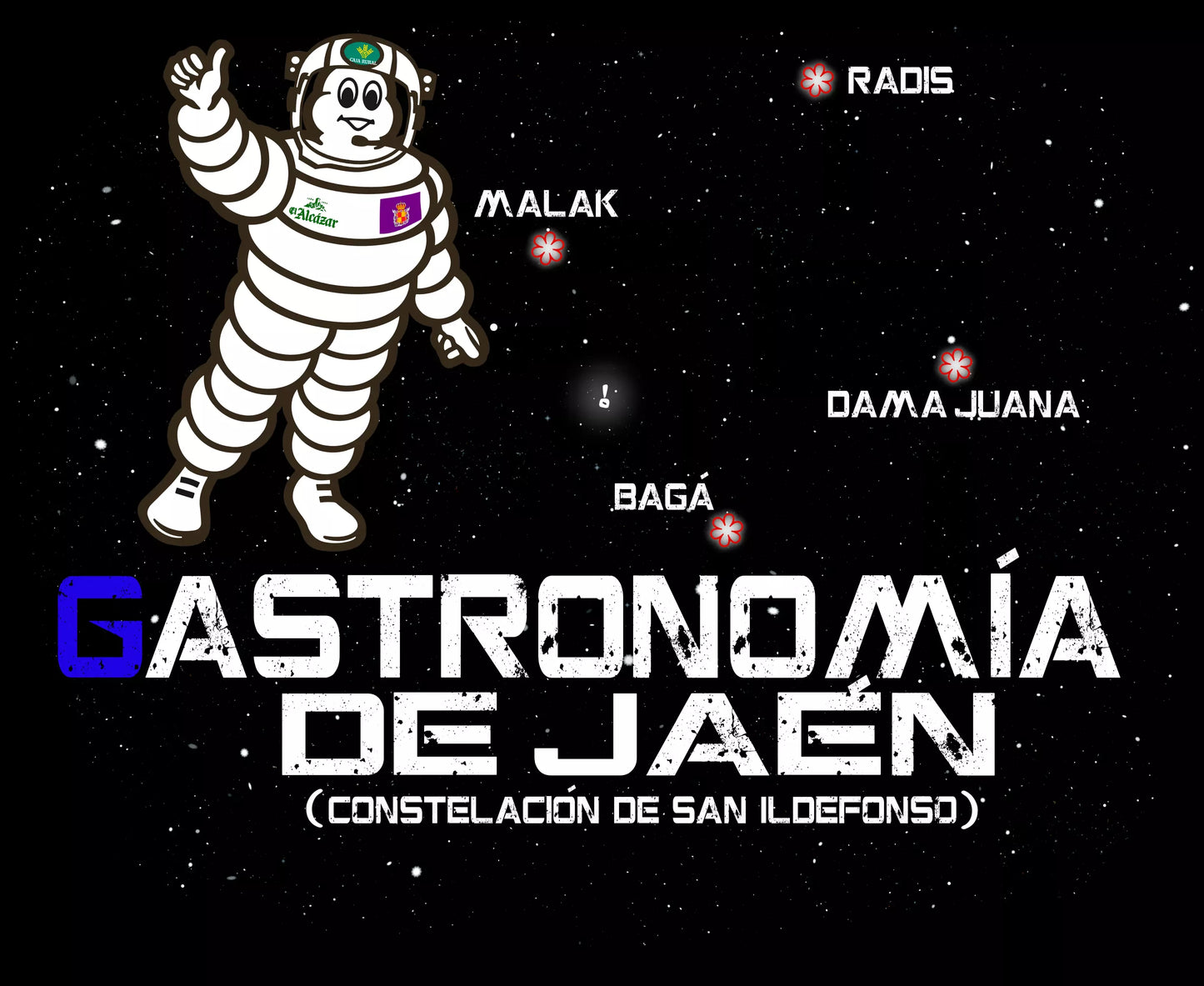 Camiseta G-Astronomía de Jaén