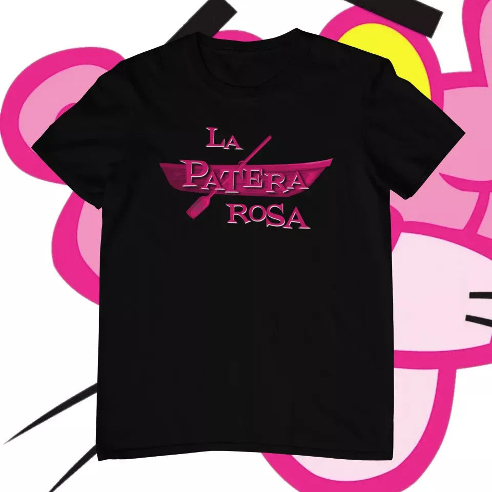 La patera rosa negra