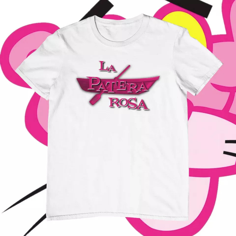 La patera rosa blanca