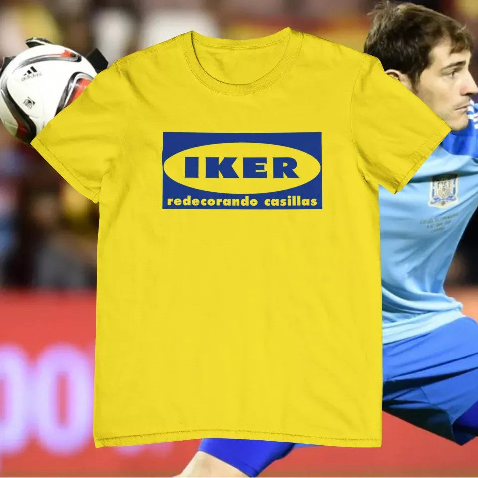 Camiseta Iker, redecorando Casillas