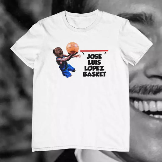 Camiseta José Luis López Basket - camiseta divertida de parodia y humor original | Origenial