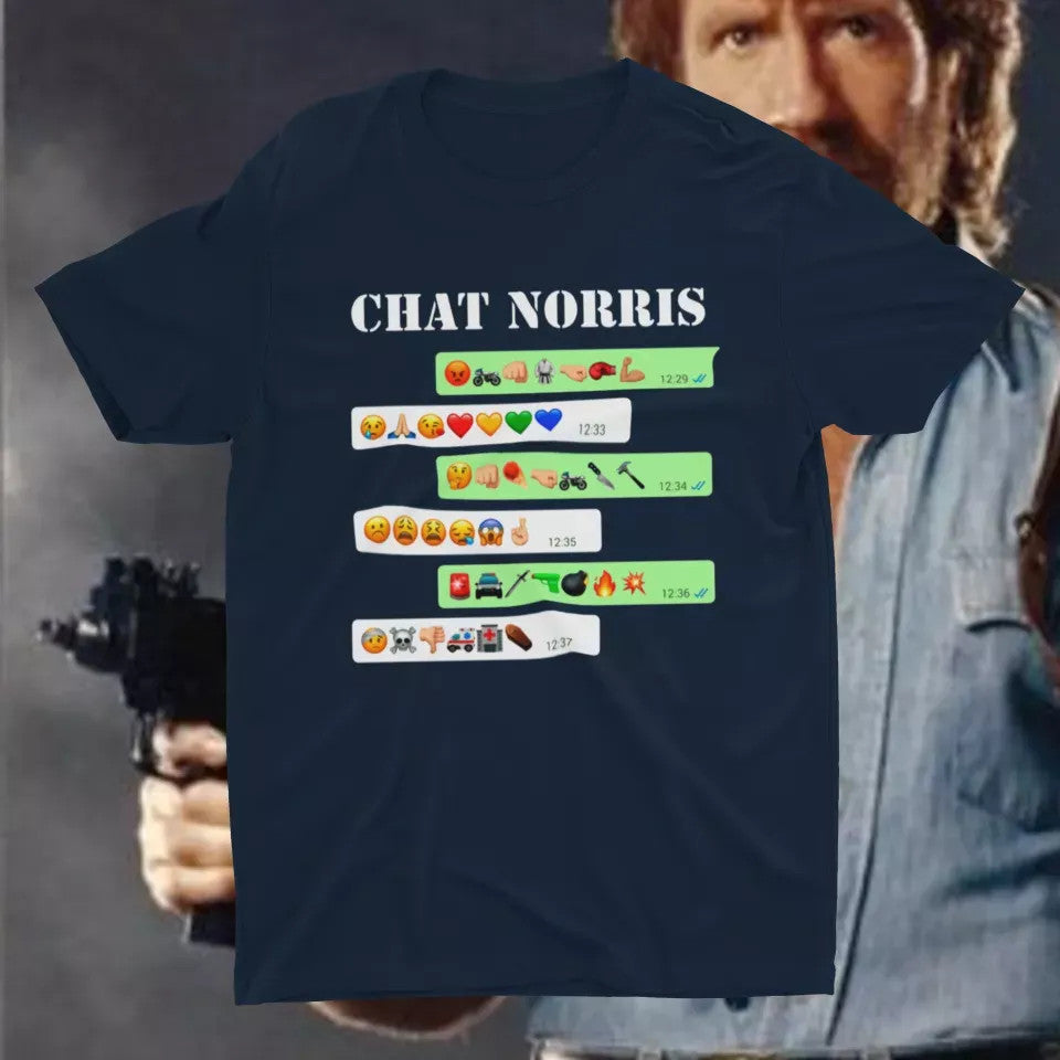 Camiseta Chat Norris