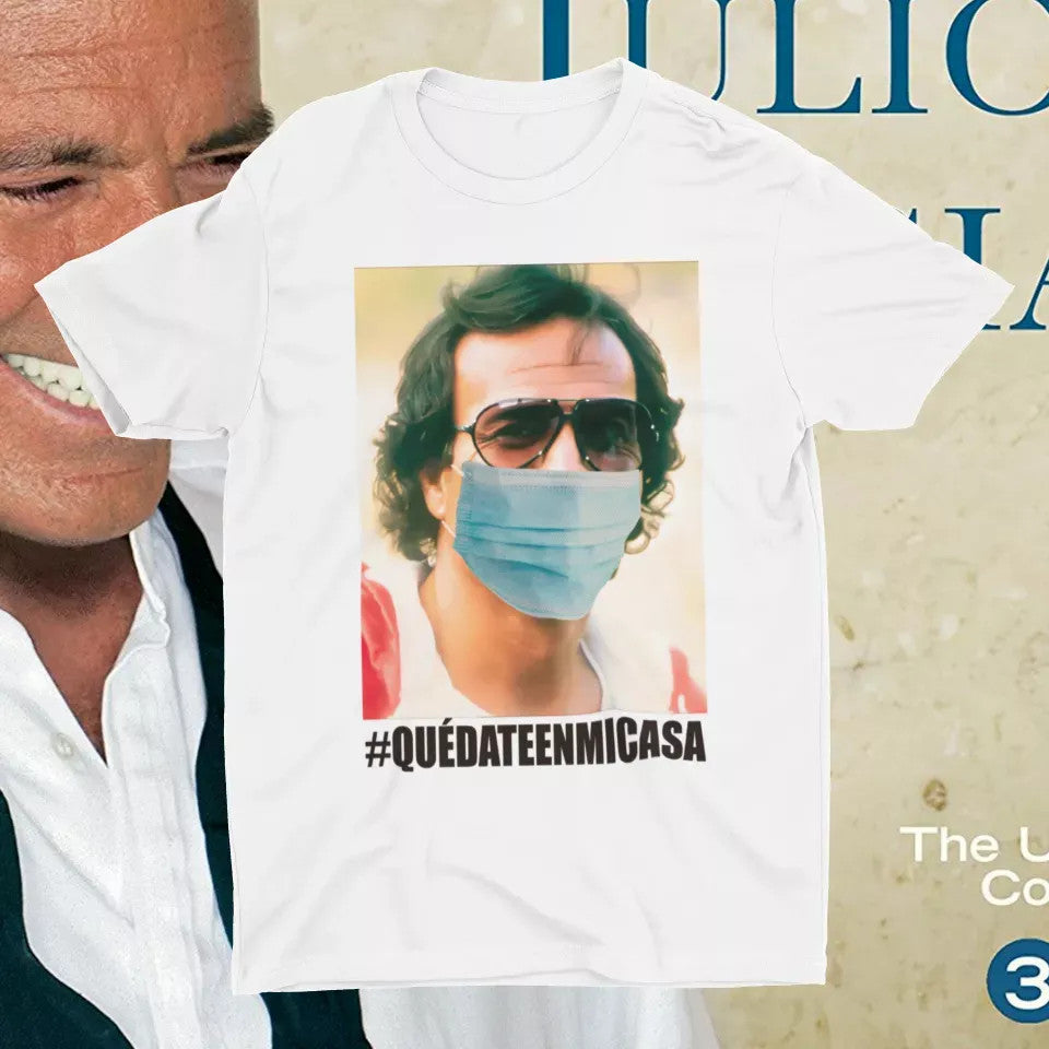 Camiseta Quédate en mi casa