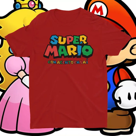 Camiseta Super Marío
