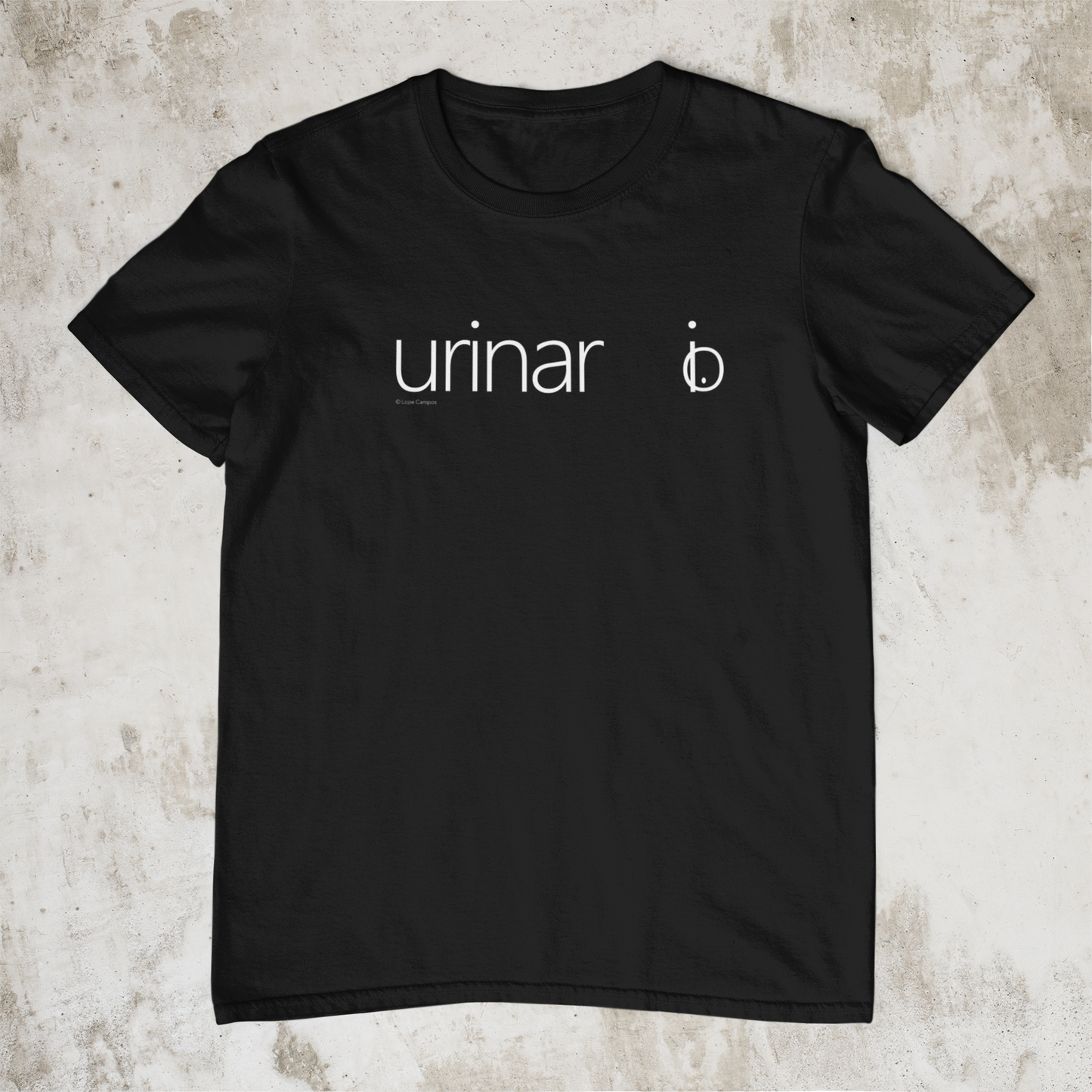 Camiseta Urinario