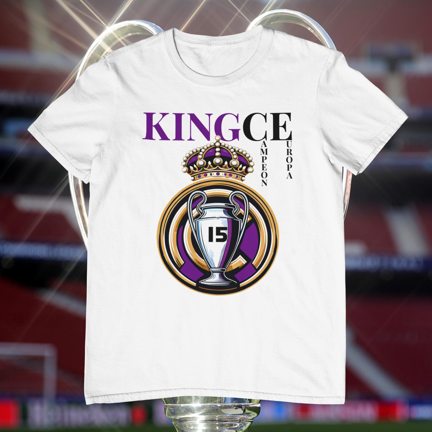 Camiseta Real Madrid Kingce Champions