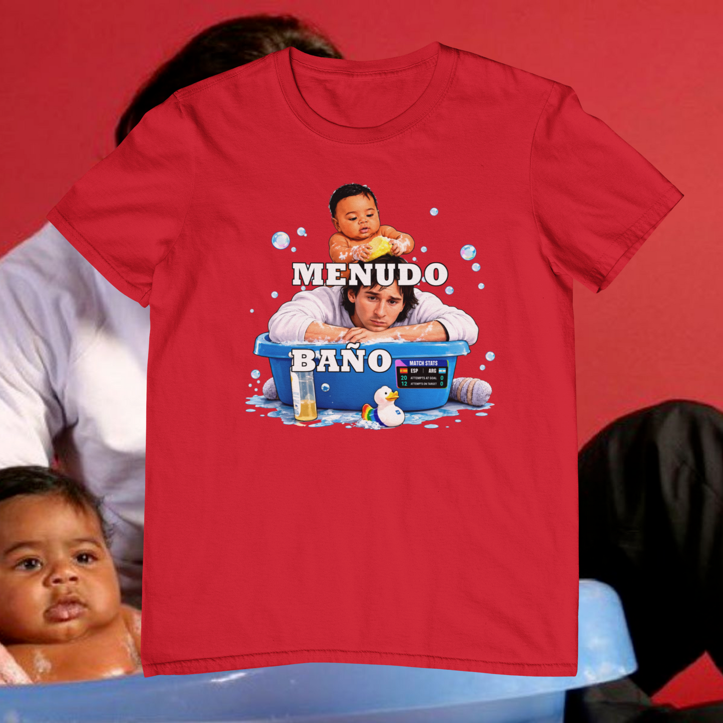 Camiseta Menudo Baño
