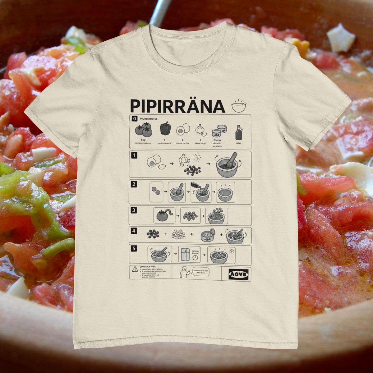 Camiseta Pipirrana