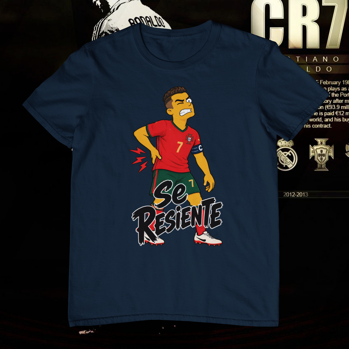 Camiseta CR7 Se Resiente