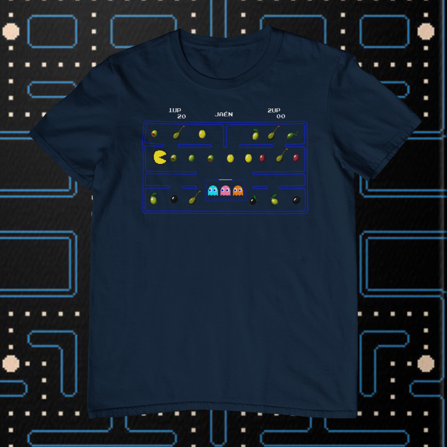 Camiseta Pac-Man en Jaén
