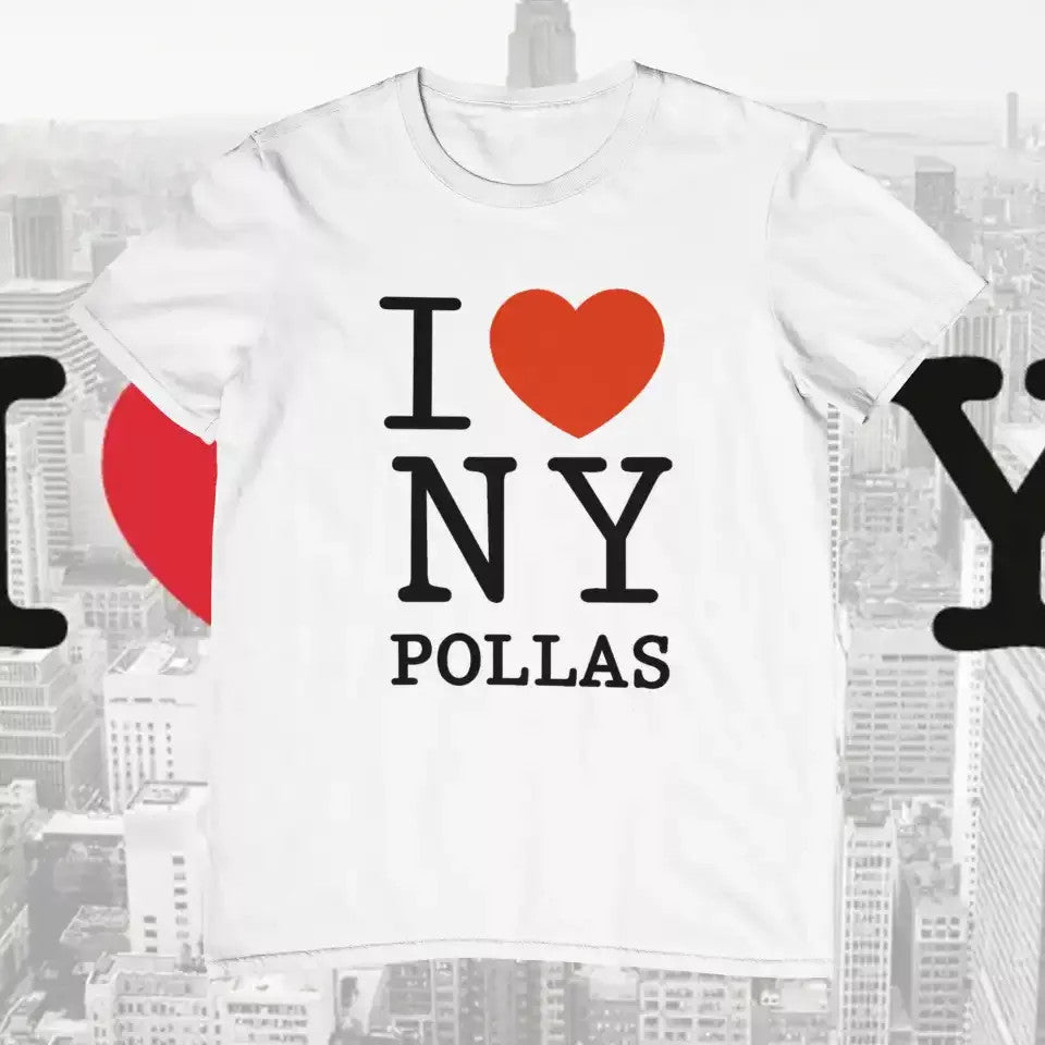 Camiseta I Love NY Pollas