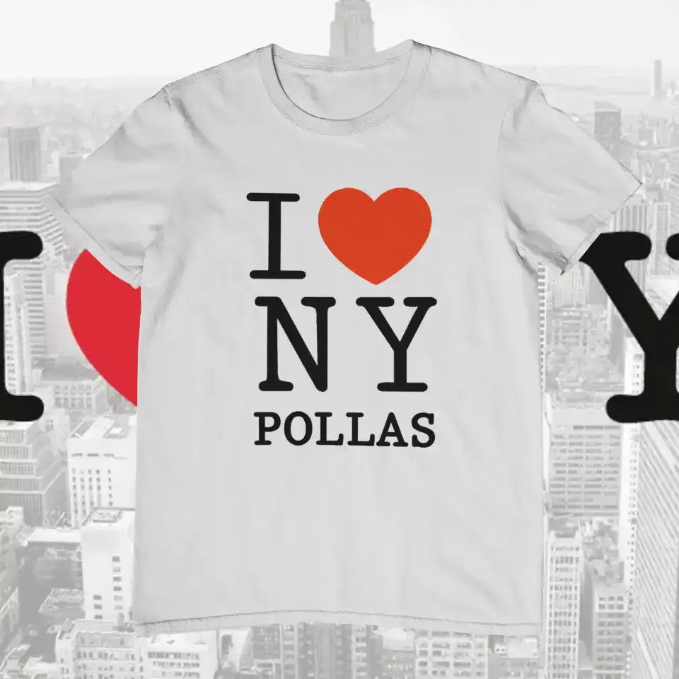 Camiseta I Love NY Pollas