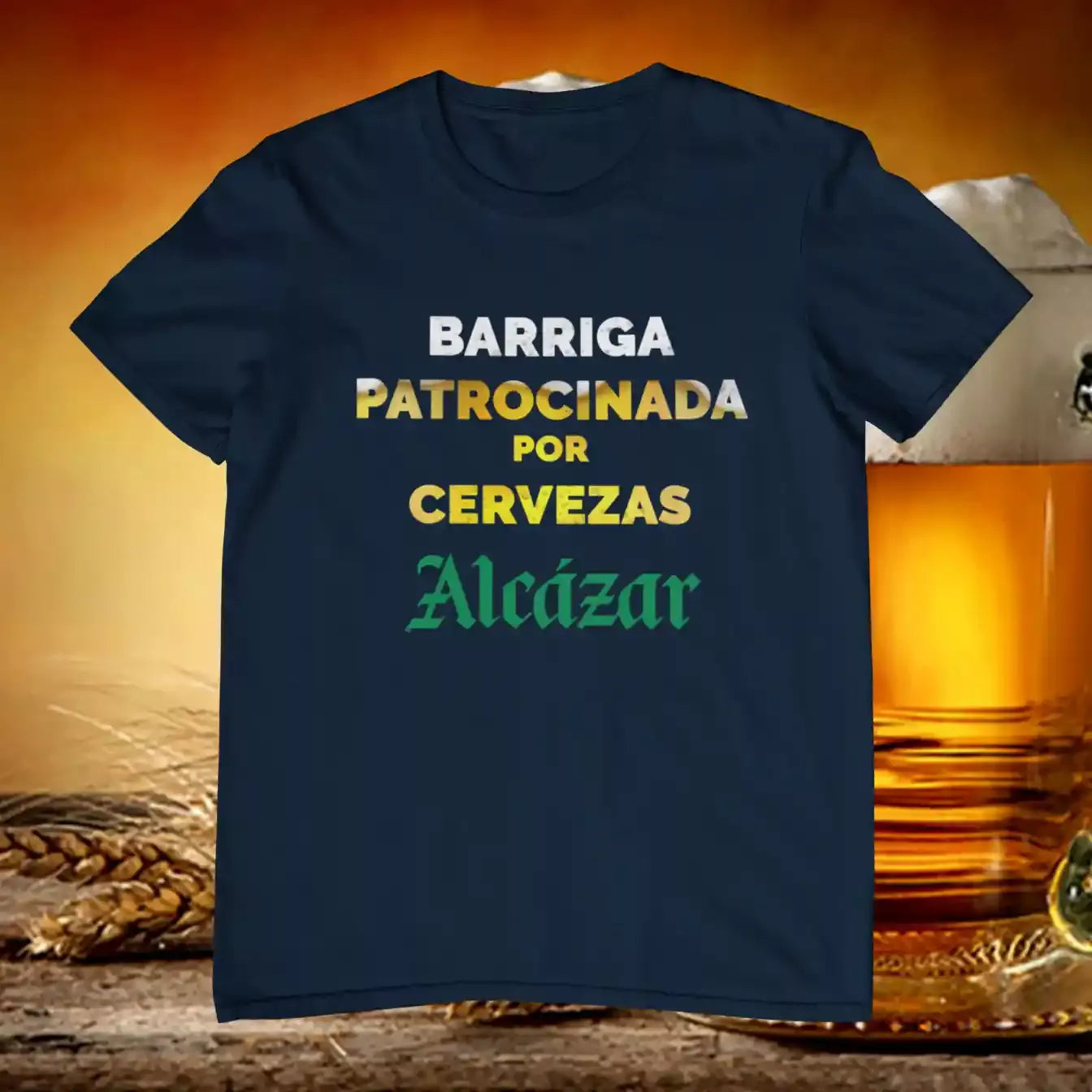 Camiseta Barriga Patrocinada Alcázar