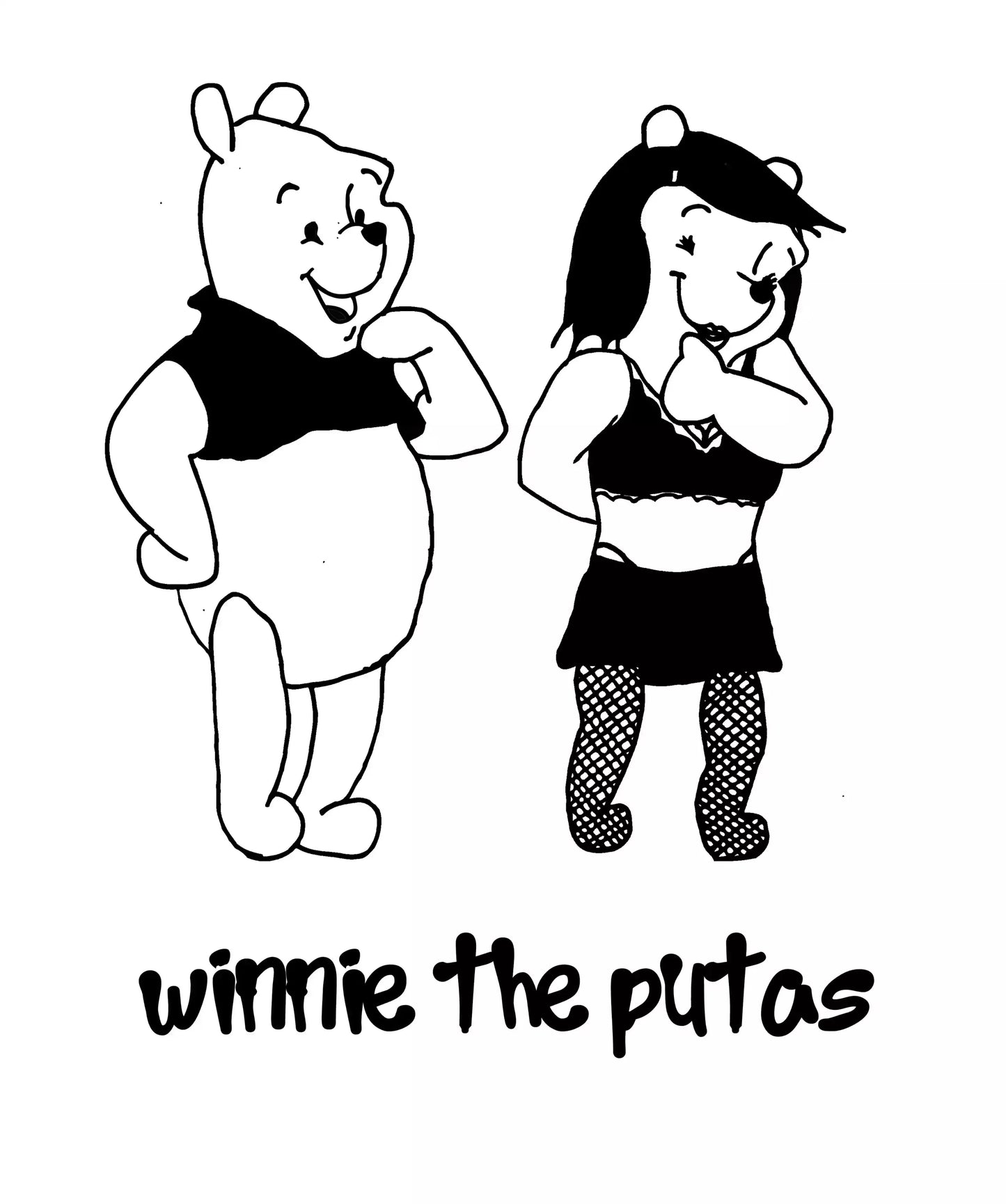 Camiseta Winnie the Putas