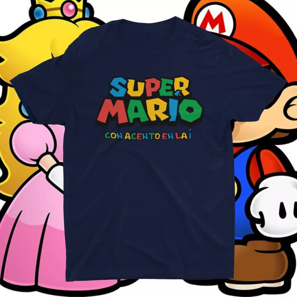 Camiseta Super Marío