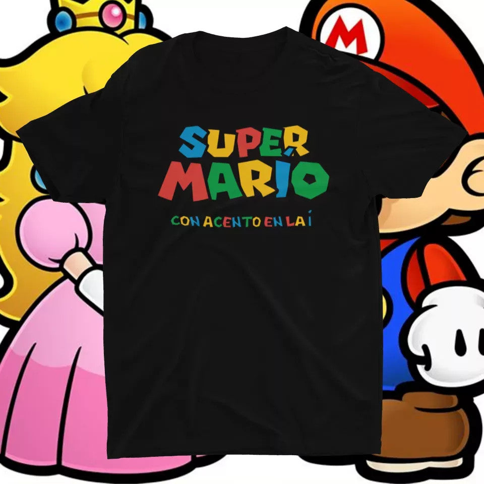 Camiseta Super Marío