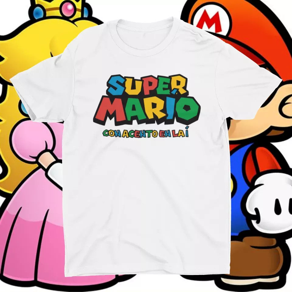 Camiseta Super Marío