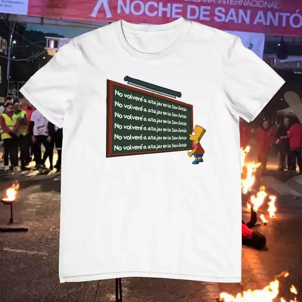 Camiseta Bart no Atajar en la San Antón