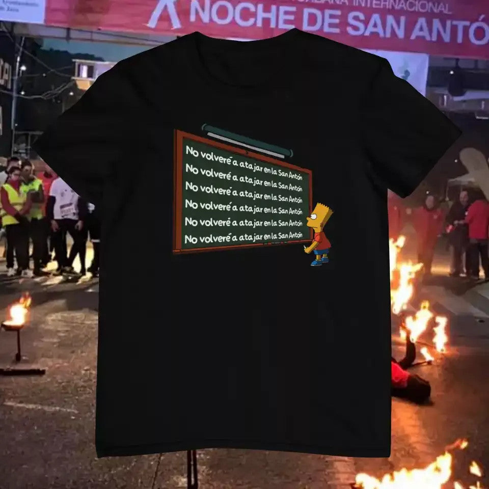 Camiseta Bart no Atajar en la San Antón