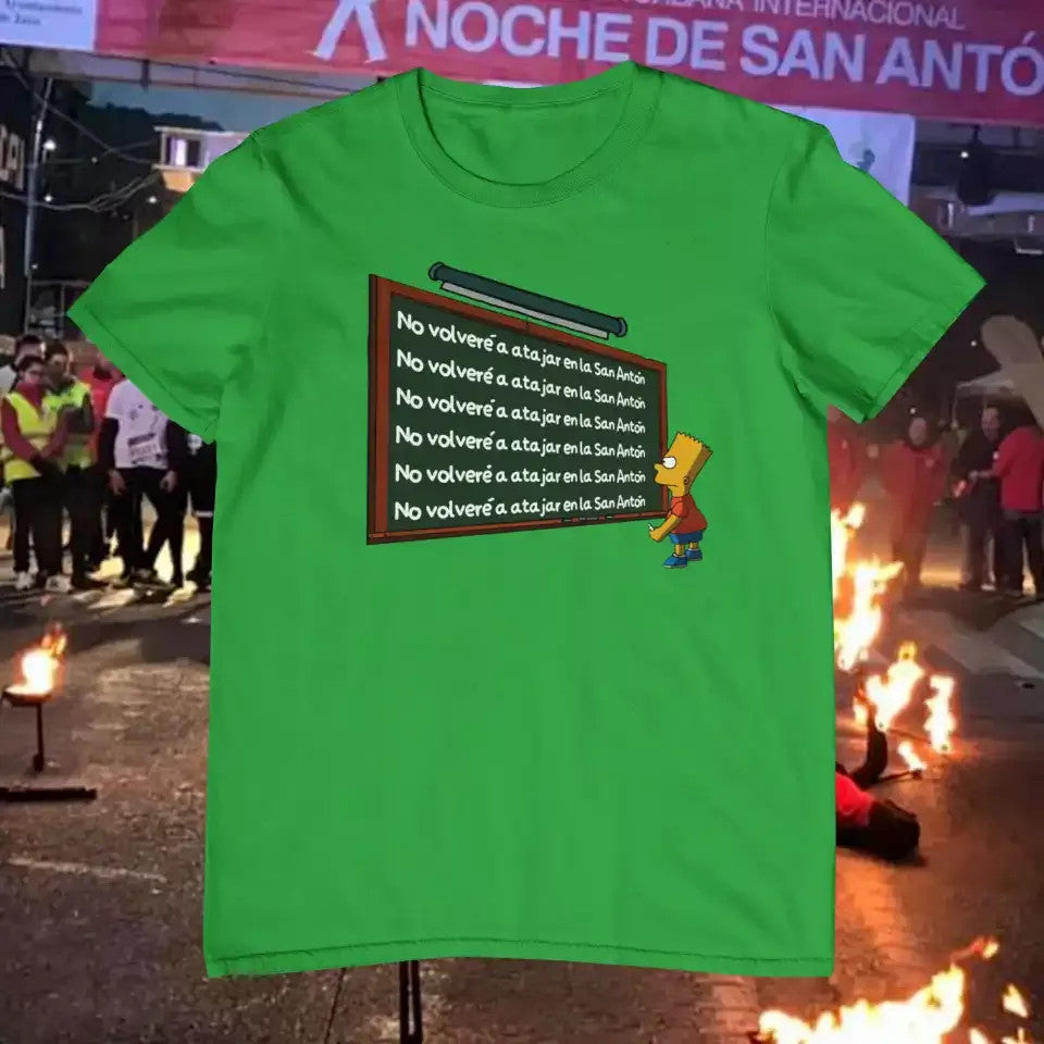 Camiseta Bart no Atajar en la San Antón