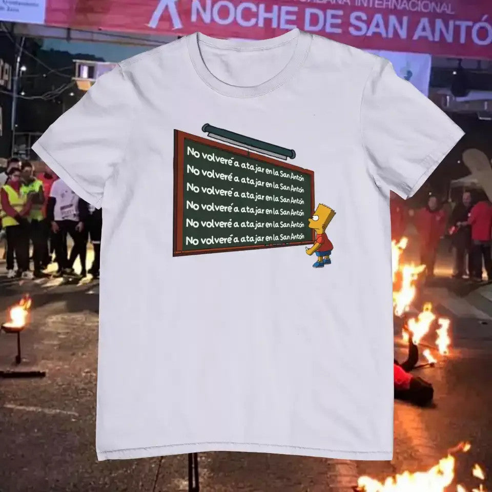 Camiseta Bart no Atajar en la San Antón