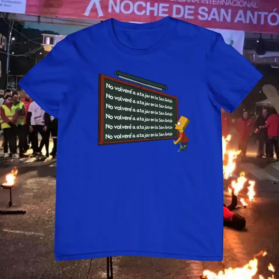 Camiseta Bart no Atajar en la San Antón