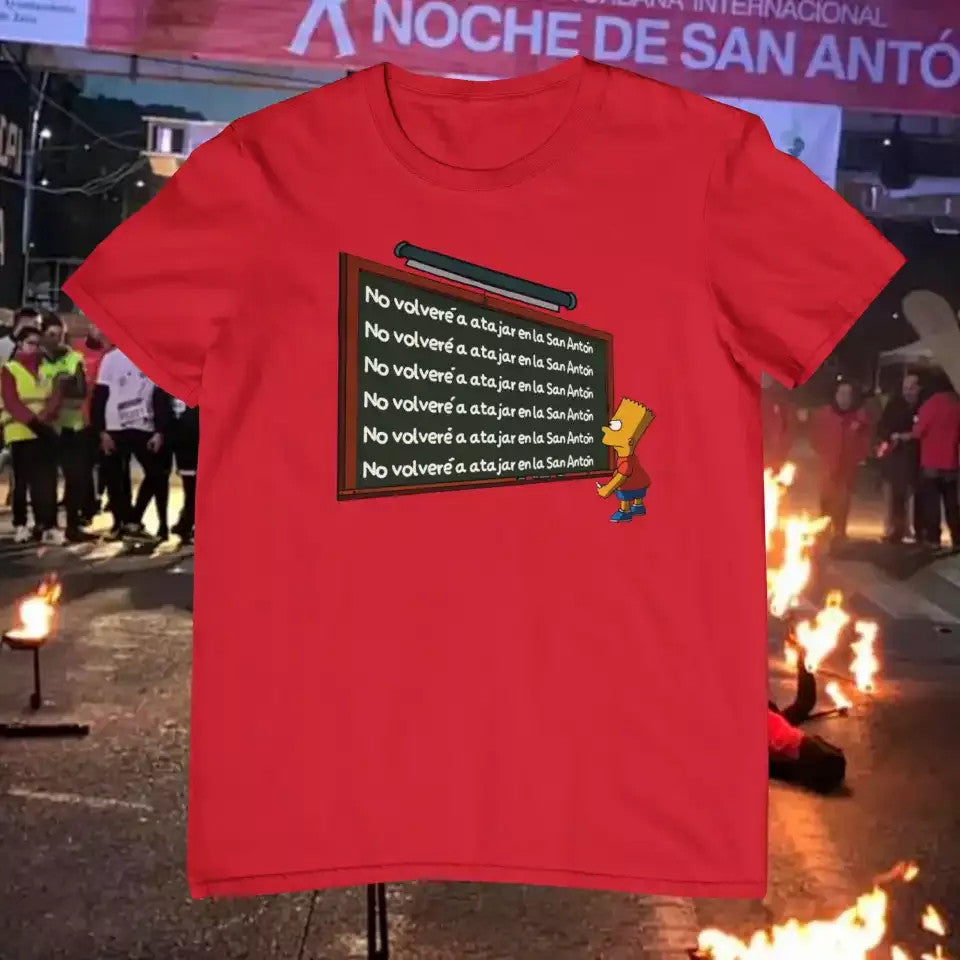 Camiseta Bart no Atajar en la San Antón