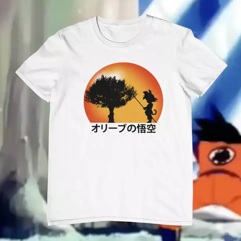 Camiseta Goku vareando