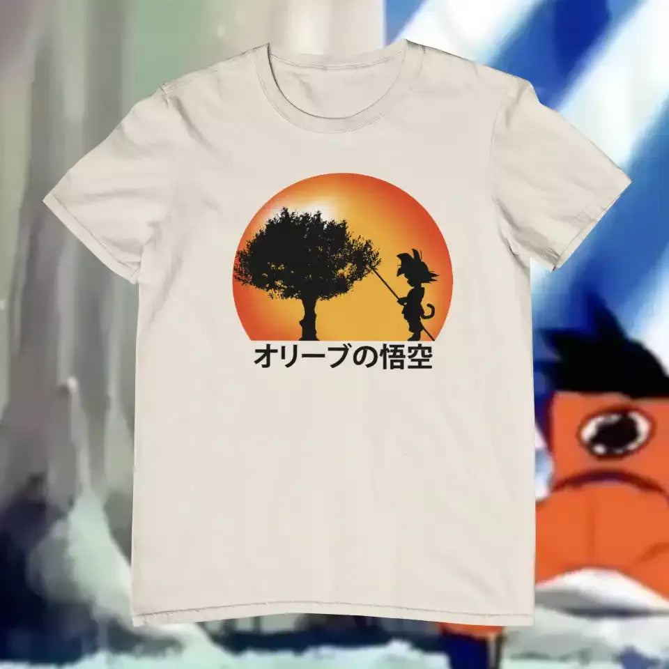 Camiseta Goku vareando