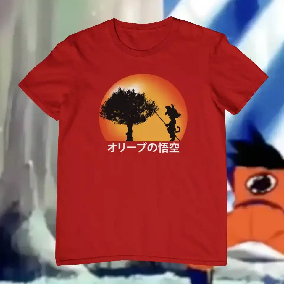 Camiseta Goku vareando