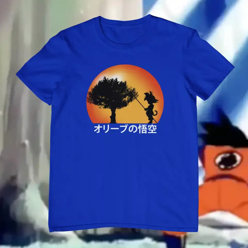 Camiseta Goku vareando