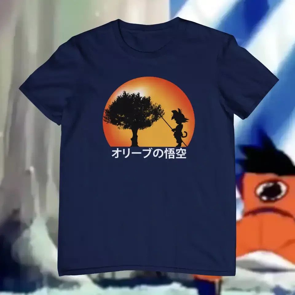 Camiseta Goku vareando