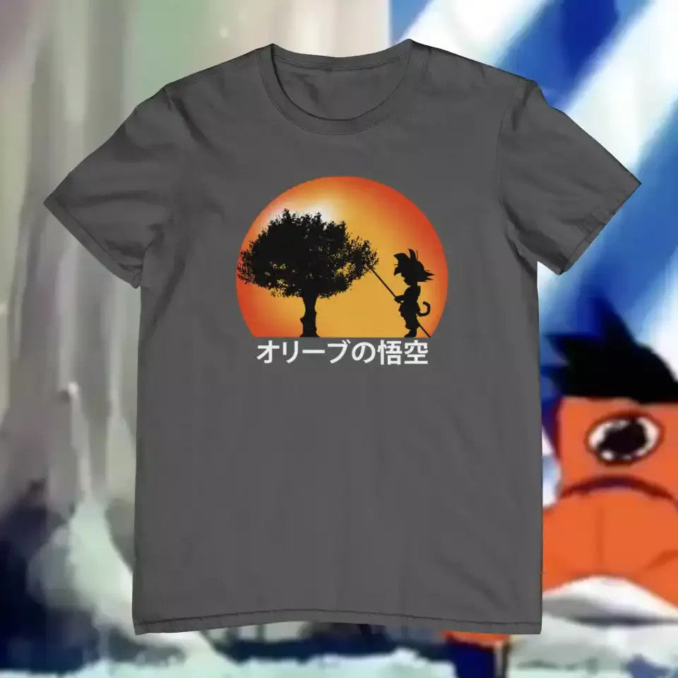 Camiseta Goku vareando