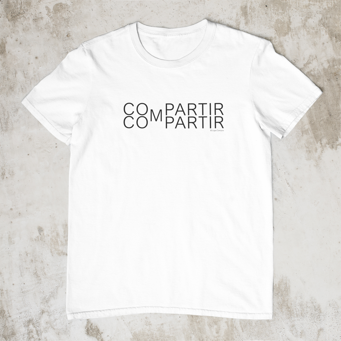 Camiseta Compartir