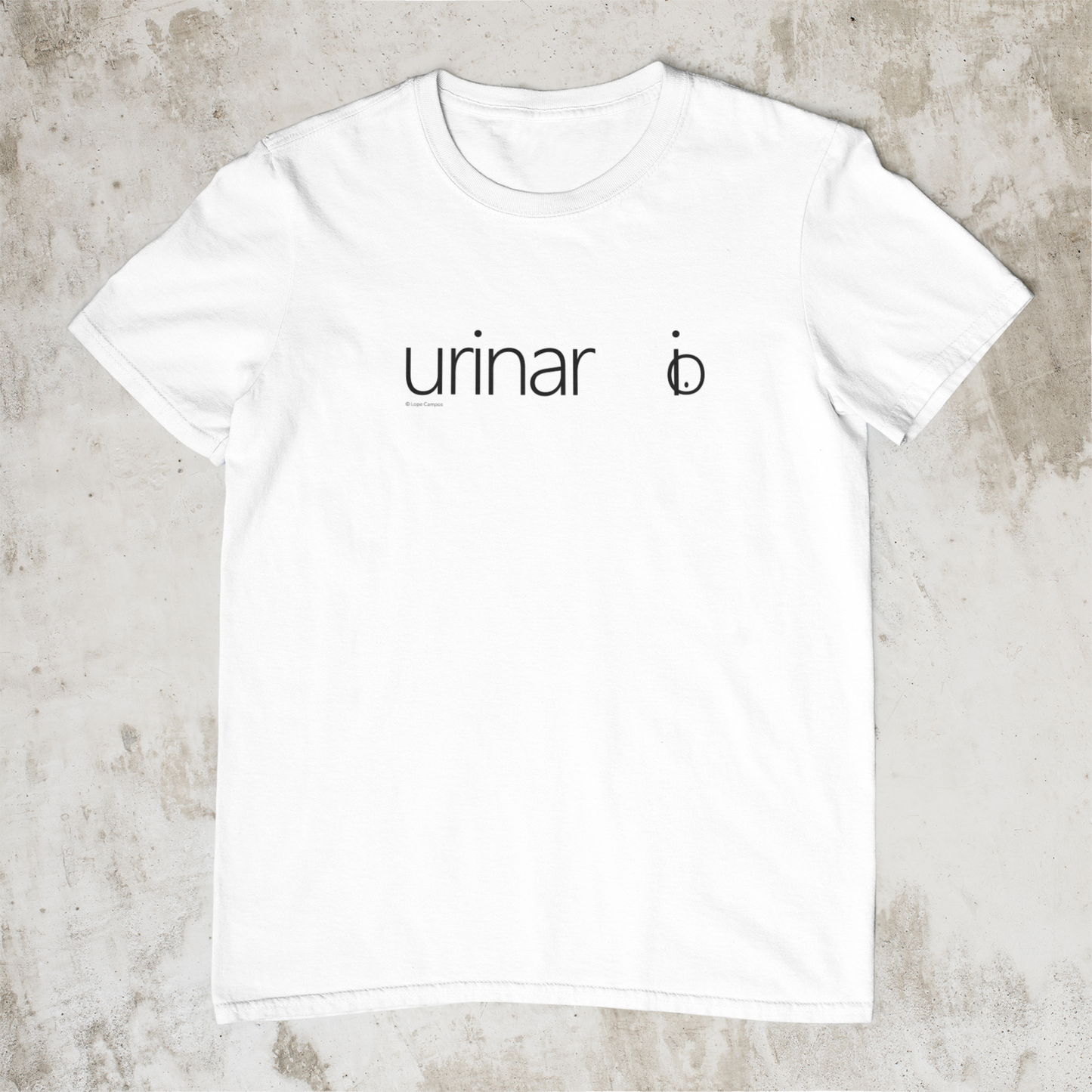 Camiseta Urinario