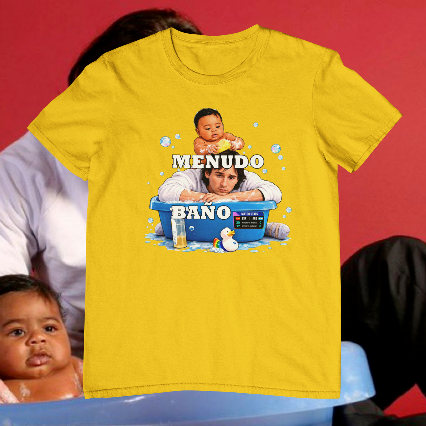 Camiseta Menudo Baño