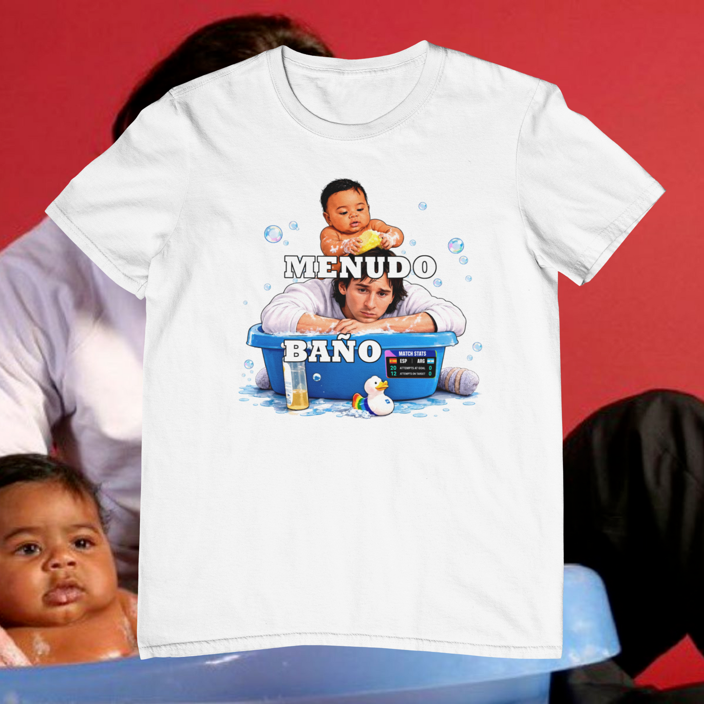 Camiseta Menudo Baño