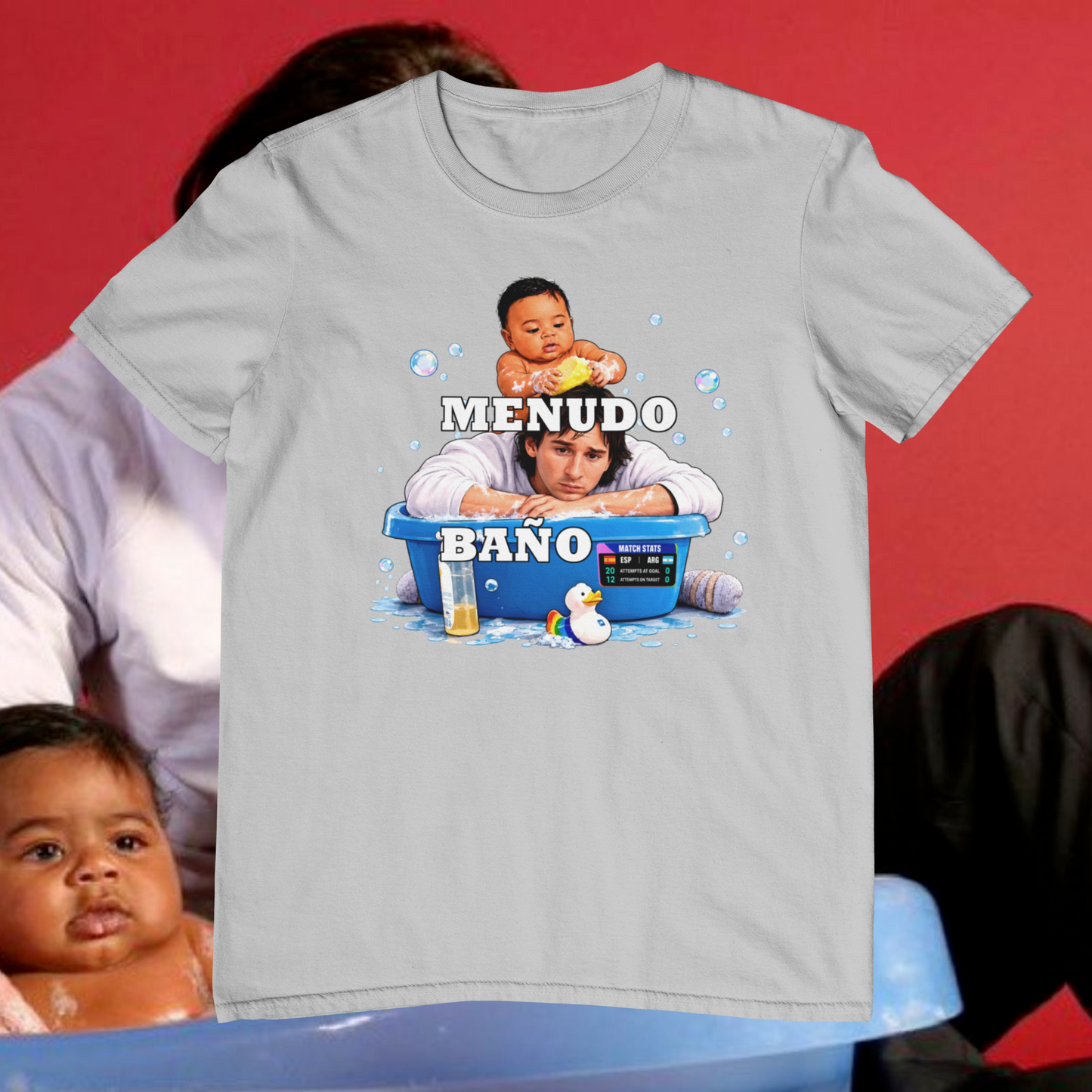 Camiseta Menudo Baño