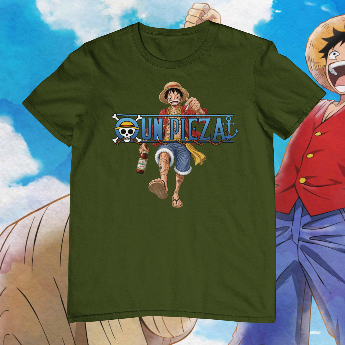Camiseta One Piece, Un Pieza