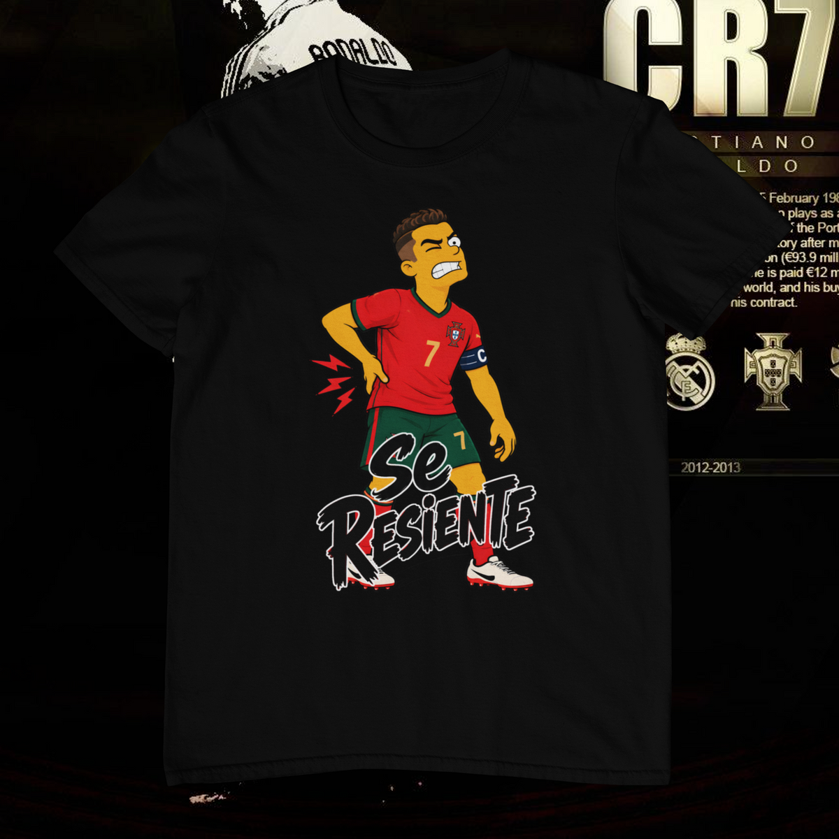 Camiseta CR7 Se Resiente