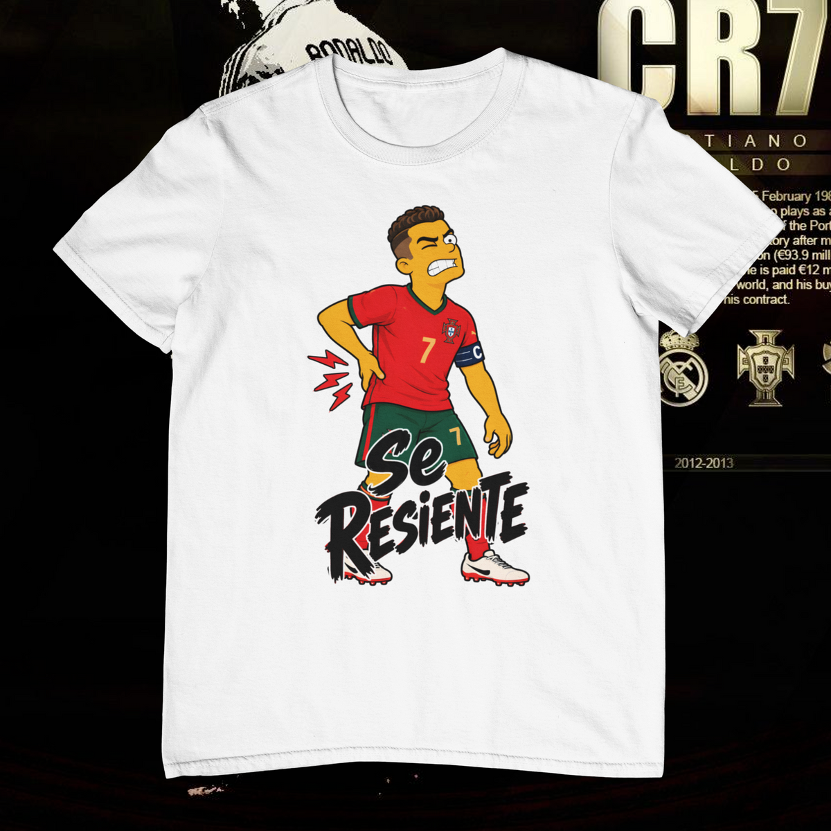 Camiseta CR7 Se Resiente