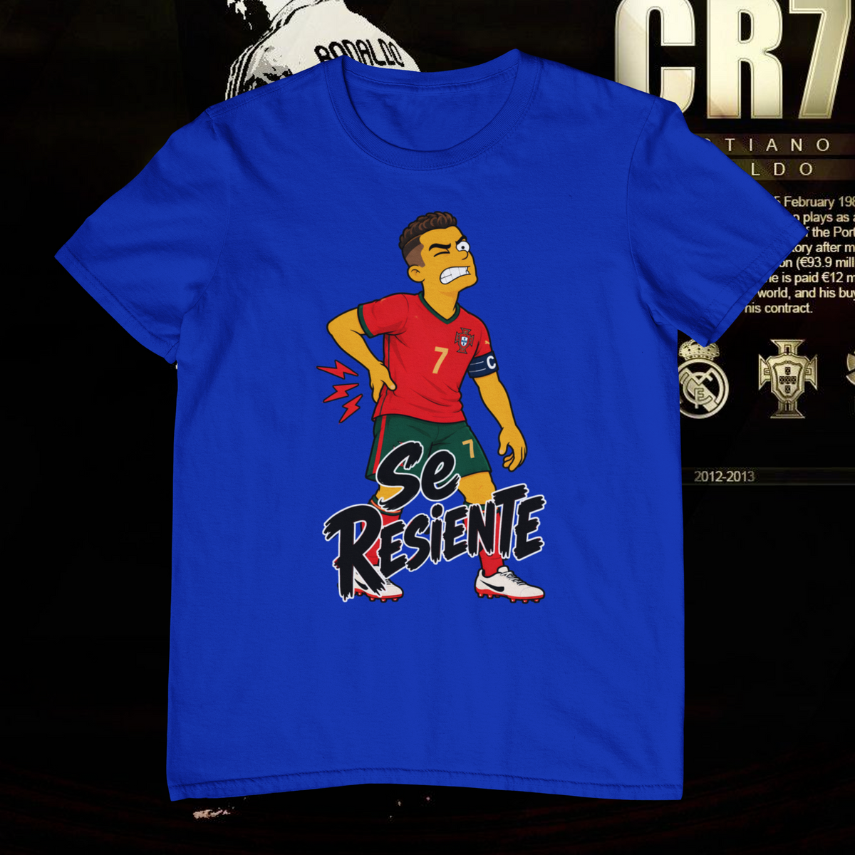 Camiseta CR7 Se Resiente