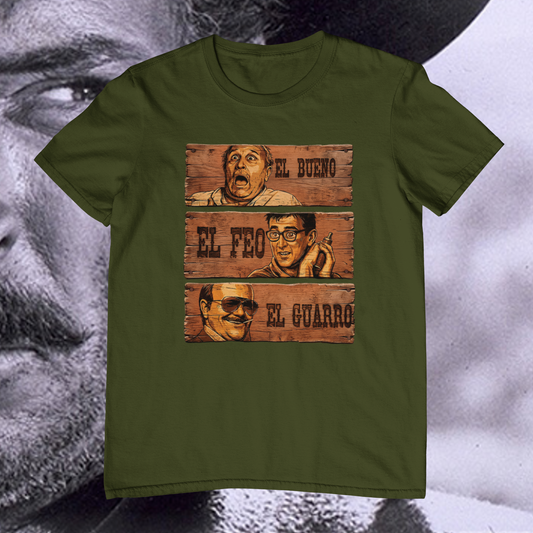 Camiseta El bueno, el feo y el guarro.