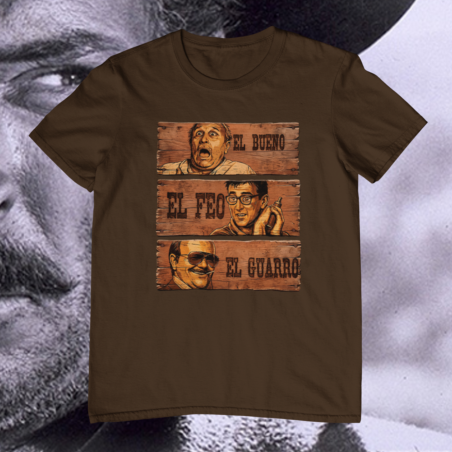 Camiseta El bueno, el feo y el guarro.