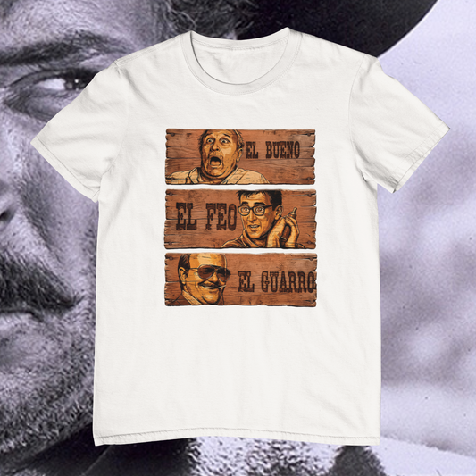 Camiseta El bueno, el feo y el guarro.
