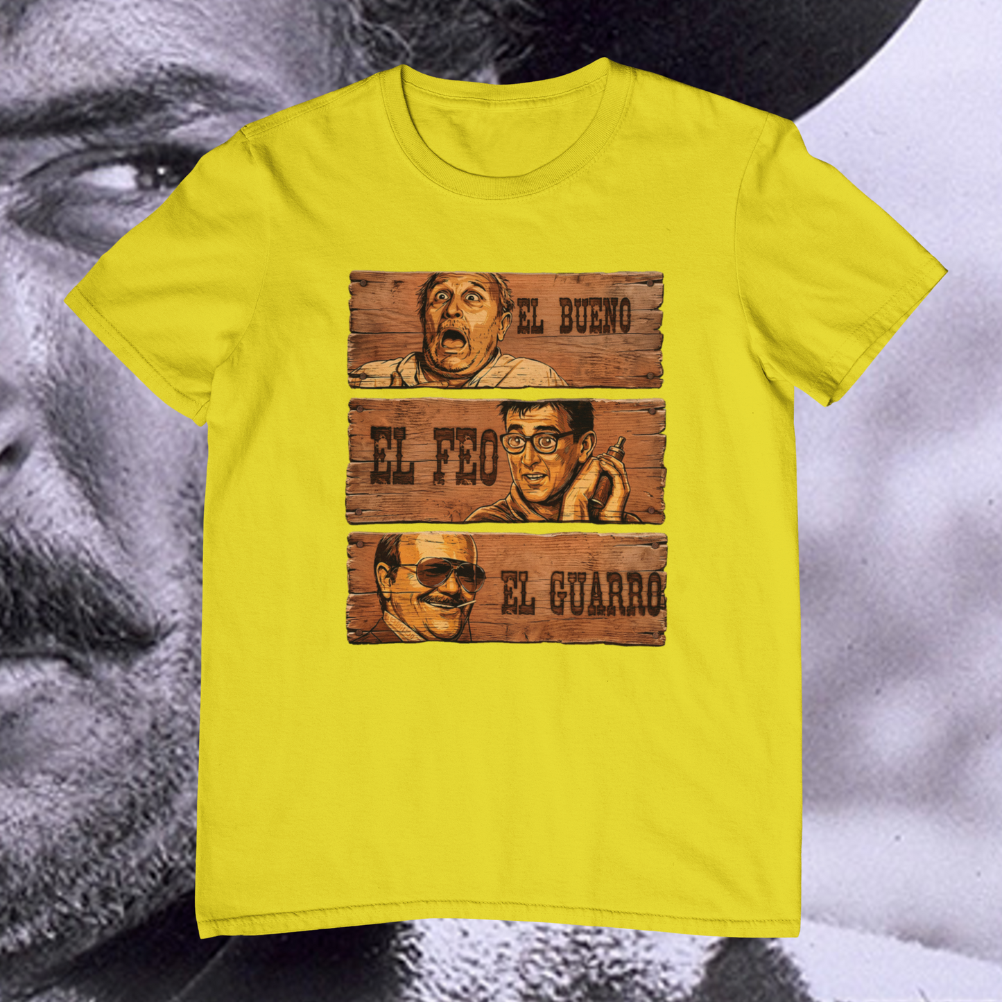 Camiseta El bueno, el feo y el guarro.