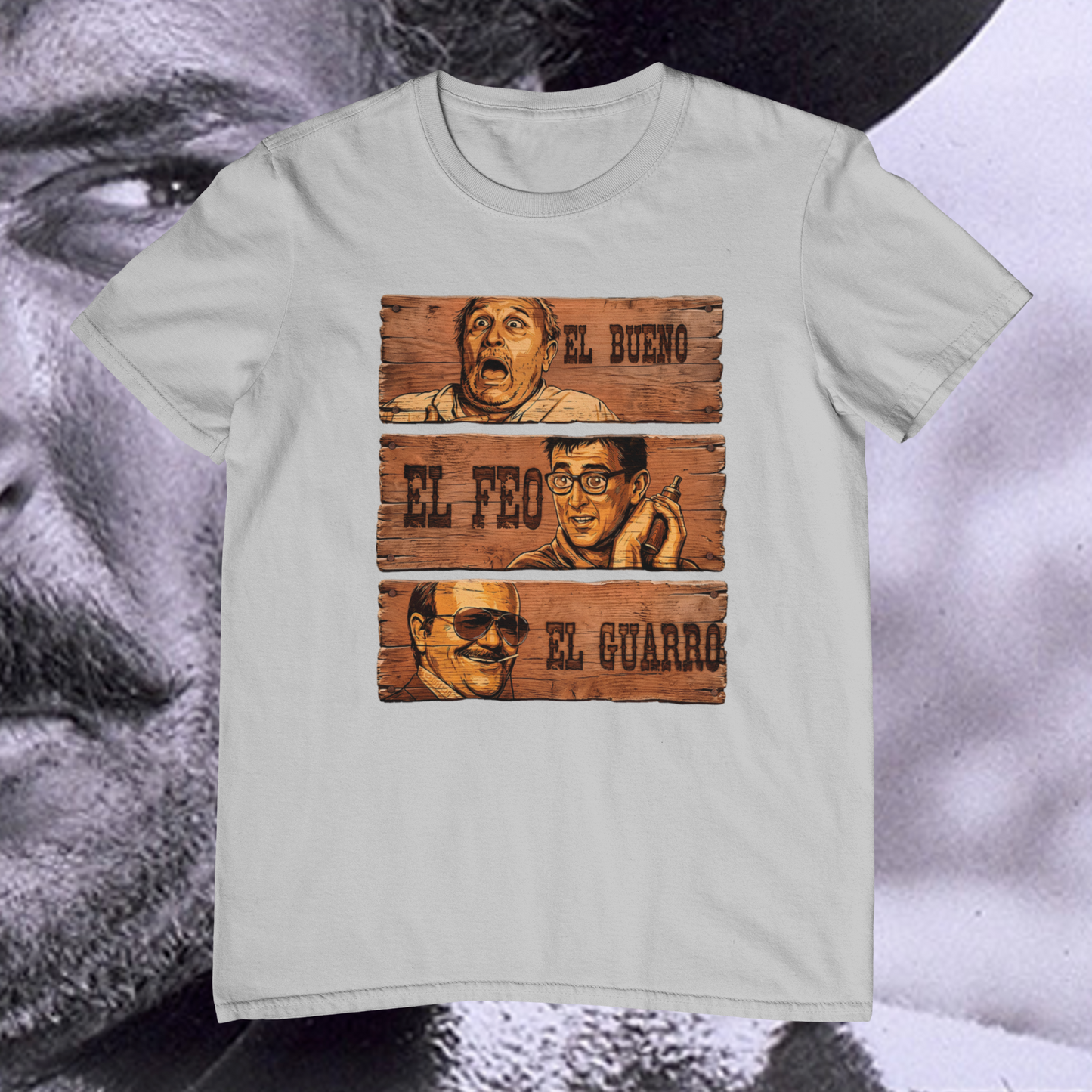 Camiseta El bueno, el feo y el guarro.