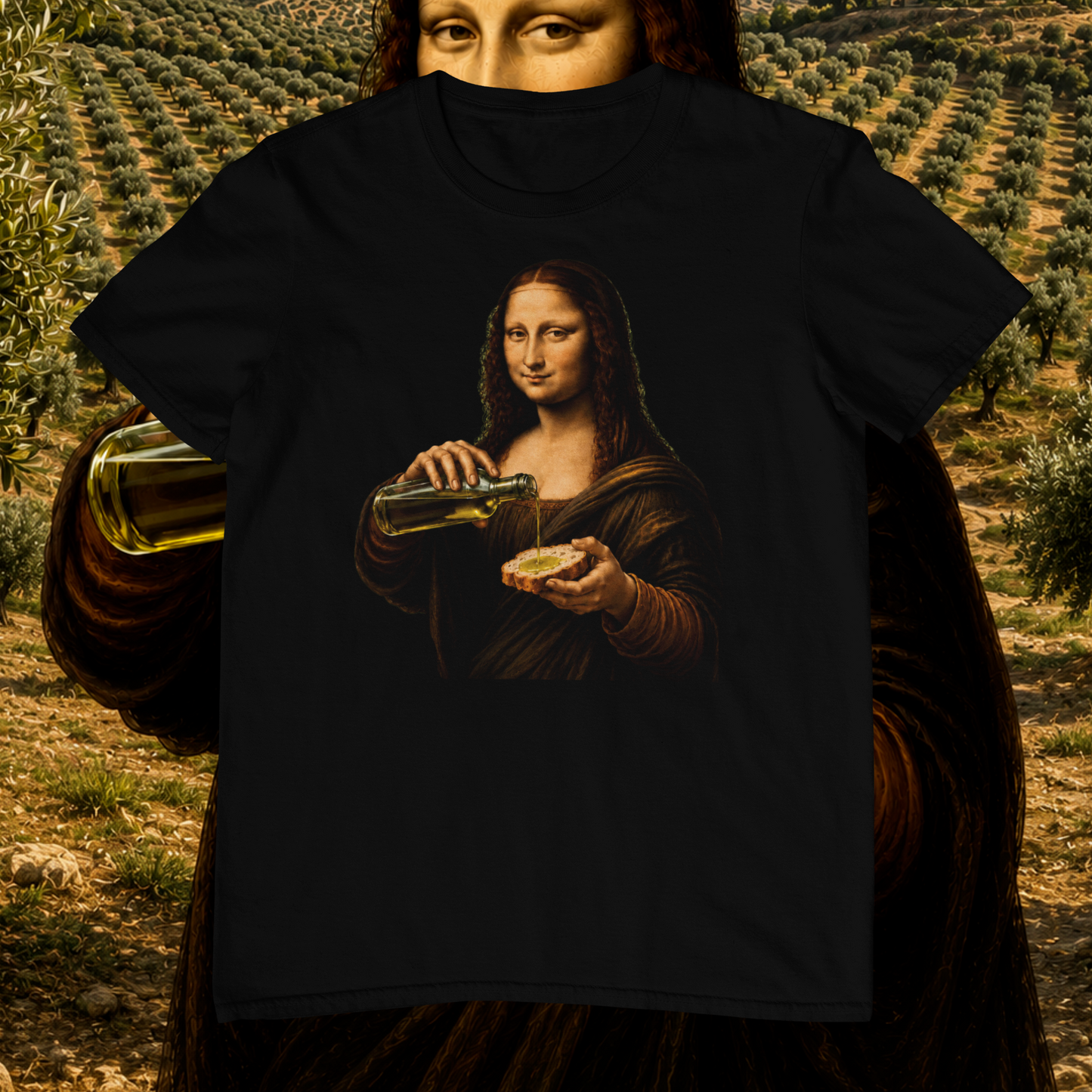 Camiseta Mona Lisa Virgen Extra