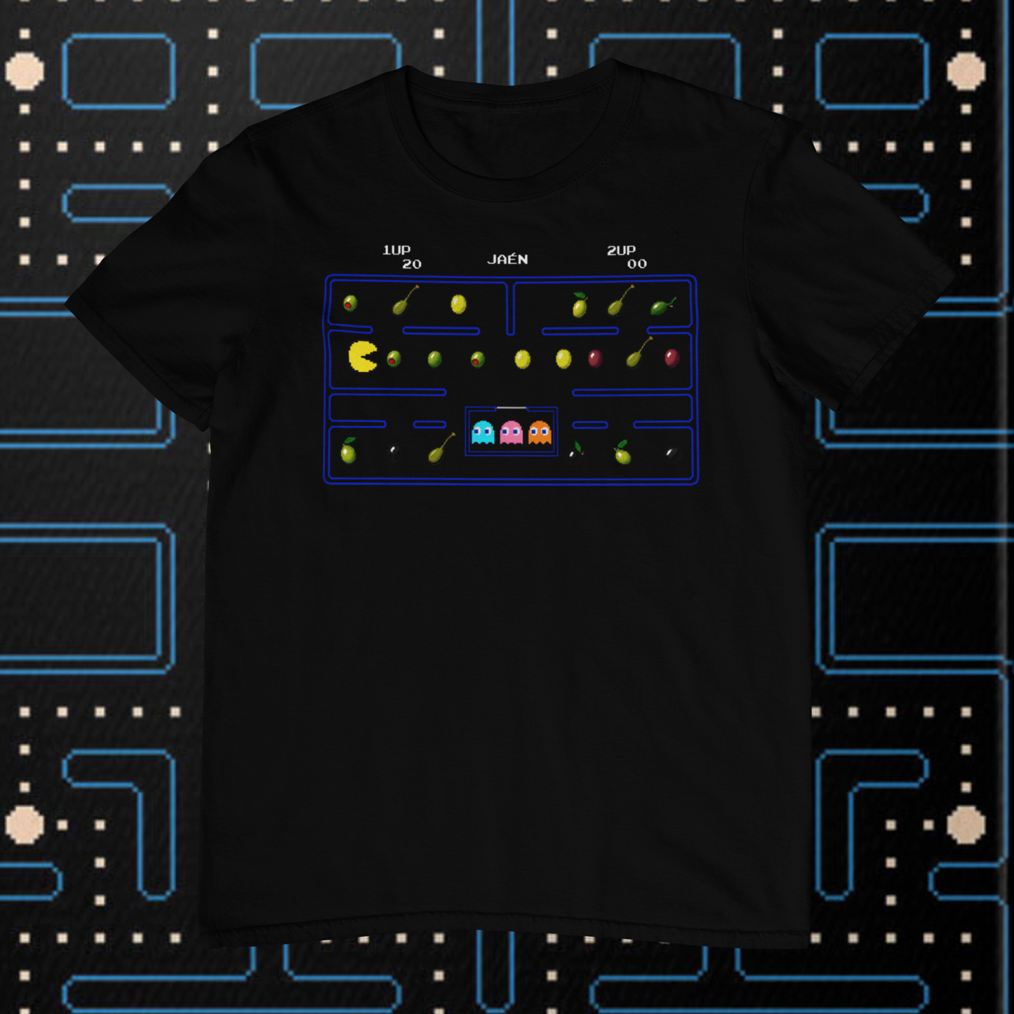 Camiseta Pac-Man en Jaén